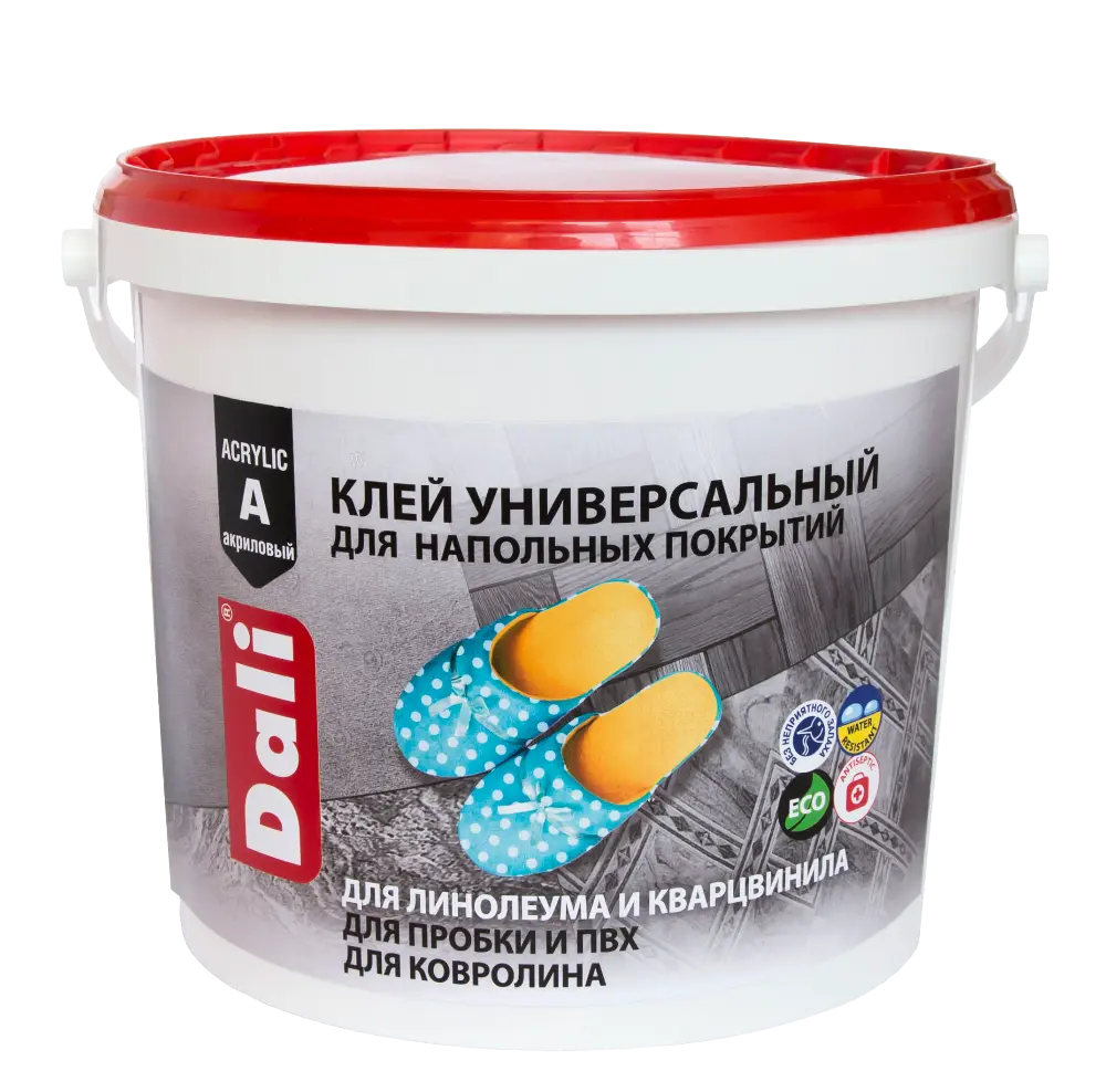 Клей для напольных покрытий DALI 14кг, РОГНЕДА (1) Клей для напольных покрытий DALI 14кг, РОГНЕДА (1)