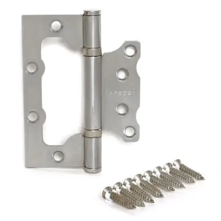 Петля накладная Апекс 100*75*2,5 В2-Steel-NIS